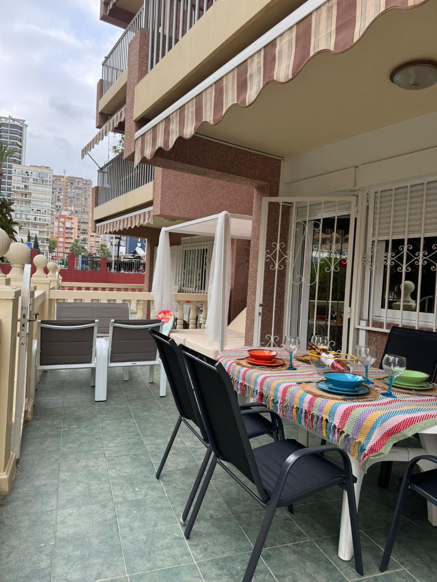 Apartment Super Terrace Levante Front Line Ranchos Self Check-in, Free Parking